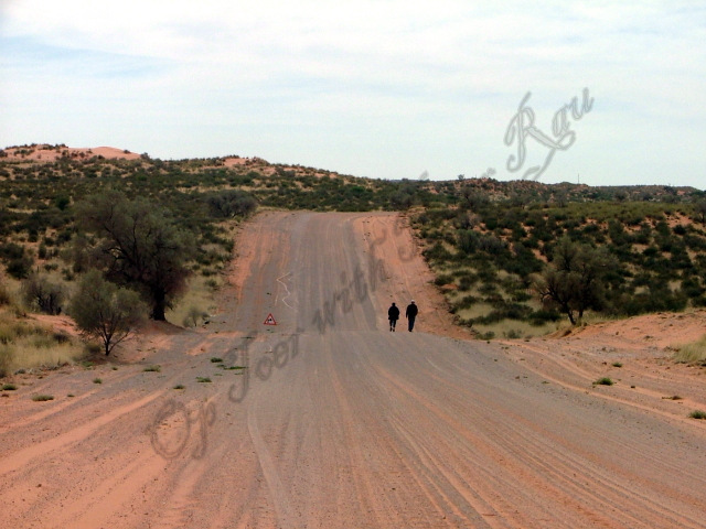 Dune road walking