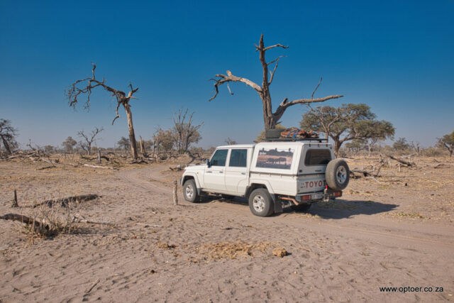 Road to Mogotho through Sable Alley