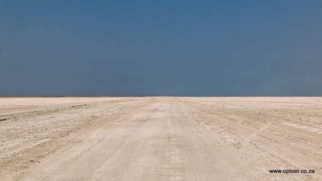 Vast Emptiness of Ntwewe Pan